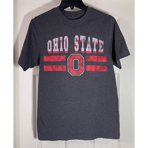 The Ohio State Buckeyes "O" Logo T Shirt Mens Small Gray Short Sleeve Crew Neck - Picture 3 of 10